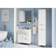 Комплект мебели белый глянец 76 см Onika Веронэлла 107514 + 4620008197470 + 207521