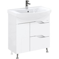 Комплект мебели белый глянец 76 см Onika Веронэлла 107514 + 4620008197470 + 207521