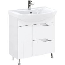 Комплект мебели белый глянец 76 см Onika Веронэлла 107514 + 4620008197470 + 207521