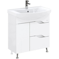 Комплект мебели белый глянец 76 см Onika Веронэлла 107514 + 4620008197470 + 207521