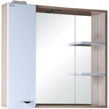 Комплект мебели белый глянец/ясень шимо 76 см Onika Стиль 107512 + 4620008197470 + 207519