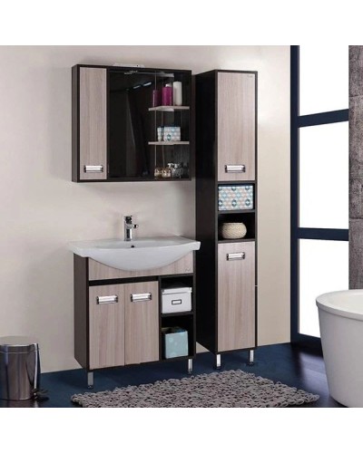 Комплект мебели венге луизиана/ясень шимо светлый 76 см Onika Гамма 107511 + 4620008197371 + 207518