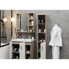 Комплект мебели дуб сонома/белый матовый 71 см Onika Тимбер 107056 + 4620008197746 + 207045