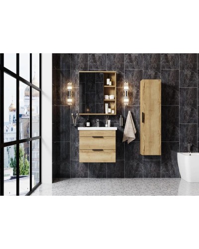 Комплект мебели дуб галифакс 71 см Onika Легран 107048 + 4620008197746 + 207036