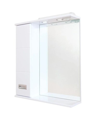 Комплект мебели белый глянец 71,5 см Onika Балтика 107025 + 1WH207776 + 206701