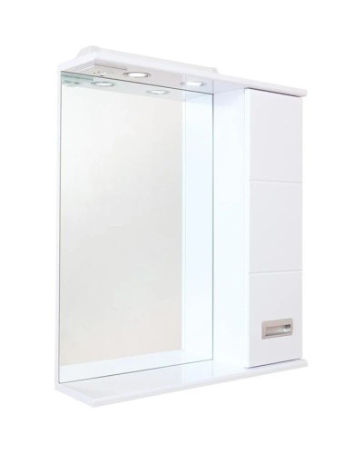 Комплект мебели белый глянец 71,5 см Onika Балтика 107025 + 1WH207776 + 206704