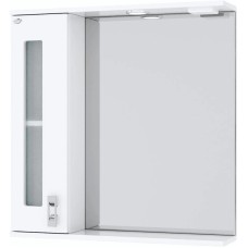 Комплект мебели белый глянец 66 см Onika Кристалл 106545 + 1WH109651 + 206705