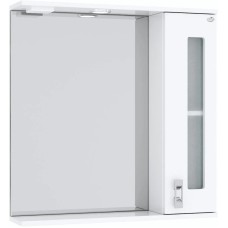 Комплект мебели белый глянец 66 см Onika Кристалл 106545 + 1WH109651 + 206706