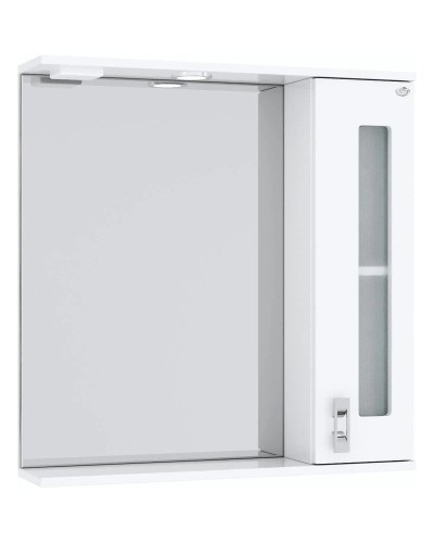 Комплект мебели белый глянец 66 см Onika Кристалл 106545 + 1WH109651 + 206706