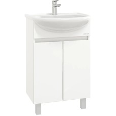 Комплект мебели белый глянец 61,5 см Onika Милтон 106146 + 4620008192772 + 205843