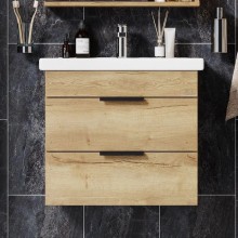 Комплект мебели дуб галифакс 60 см Onika Легран 106142 + UM-COM60/1 + 206071