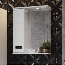 Комплект мебели белый глянец 60 см Onika Балтика 106139 + 1WH302082 + 205848