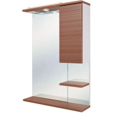 Комплект мебели белый матовый/коричневый матовый 61,5 см Onika Элита 106122 + 1.3120.3.S00.11B.0 + 206024