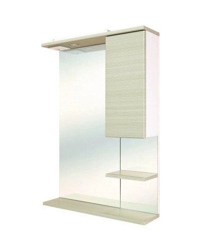 Комплект мебели белый матовый/оливковый матовый 61,5 см Onika Элита 106121 + 1.3120.3.S00.11B.0 + 206022