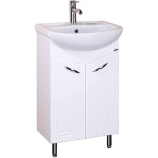 Комплект мебели белый глянец 50,3 см Onika Неаполь 105002 + 1WH110256 + 205003