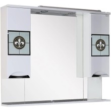 Комплект мебели белый глянец 106,5 см Onika Флорена 110504 + 4620008197388 + 210502