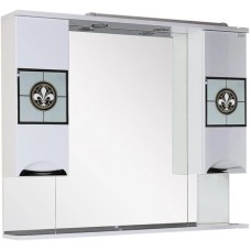 Комплект мебели белый глянец 106,5 см Onika Флорена 110504 + 4620008197388 + 210502