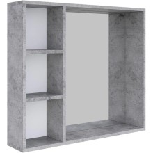 Комплект мебели бетон чикаго 80 см Onika Девис 108048 + 1WH302422 + 208093