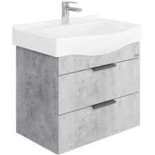 Комплект мебели бетон чикаго 65 см Onika Девис 106546 + 1WH302501 + 206542