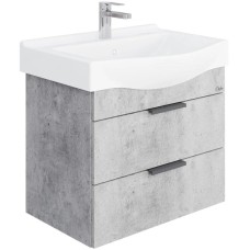 Комплект мебели бетон чикаго 65 см Onika Девис 106546 + 1WH302501 + 206542