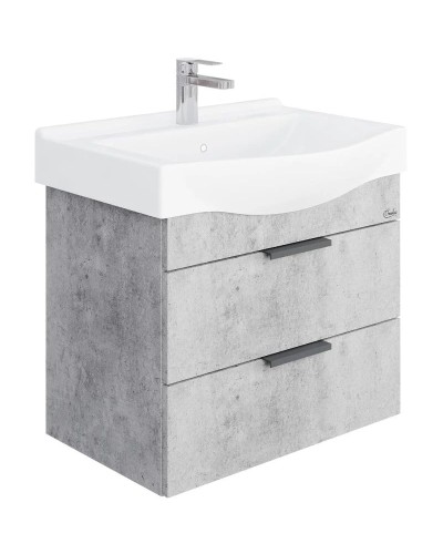 Комплект мебели бетон чикаго 65 см Onika Девис 106546 + 1WH302501 + 206542