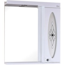 Комплект мебели белый глянец 65 см Onika Кристи 106538 + 4620008192475 + 206536