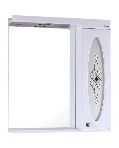 Комплект мебели белый глянец 65 см Onika Кристи 106538 + 4620008192475 + 206536