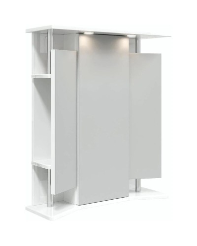 Комплект мебели белый глянец 66,5 см Onika Стелла 106501 + 1WH110174 + 206505