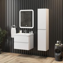 Комплект мебели белый глянец 60 см Onika Эвада 106145 + UM-COM60/1 + 206085