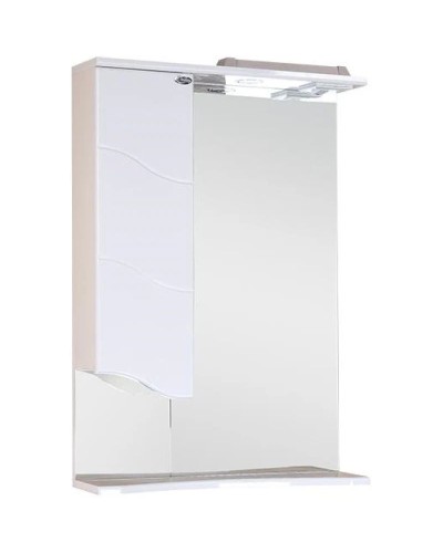 Комплект мебели белый глянец 61,5 см Onika Лайн 106044 + 4620008192772 + 205819