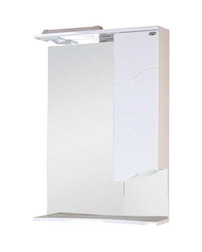 Комплект мебели белый глянец 61,5 см Onika Лайн 106044 + 4620008192772 + 205820