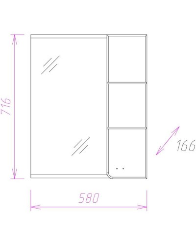 Комплект мебели белый глянец/ясень шимо 61,5 см Onika Стиль 106032 + 1.3120.3.S00.11B.0 + 205833