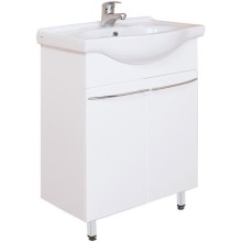 Комплект мебели белый глянец 60,5 см Onika Селигер 106006 + 1WH110268 + 206007