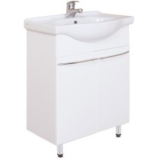 Комплект мебели белый глянец 60,5 см Onika Селигер 106006 + 1WH110268 + 206007