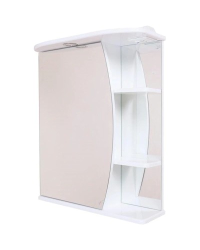 Комплект мебели белый глянец 60,5 см Onika Луна 106005 + 1WH110268 + 206013