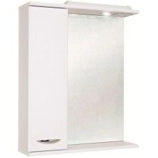 Комплект мебели белый глянец 60 см Onika Лада 106002 + 1WH110198 + 206015