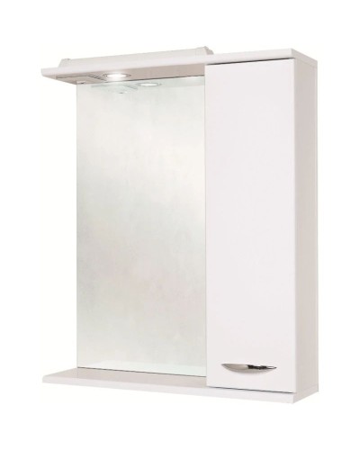 Комплект мебели белый глянец 60 см Onika Лада 106002 + 1WH110198 + 206016