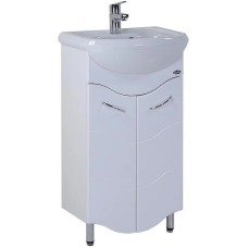 Комплект мебели белый глянец 51 см Onika Лайн 105007 + 4620008192758 + 204802