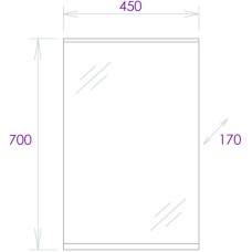 Комплект мебели белый глянец 40,7 см Onika Манго 104002 + MNG40SAWB01 + 204501