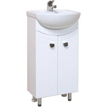 Комплект мебели белый глянец 40,7 см Onika Манго 104002 + MNG40SAWB01 + 204501