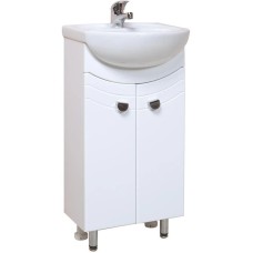 Комплект мебели белый глянец 40,7 см Onika Манго 104002 + MNG40SAWB01 + 204501