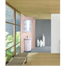 Комплект мебели белый глянец 33х33 см Onika Малютка 103301 + 1.3130.9.S00.10B.0 + 303501