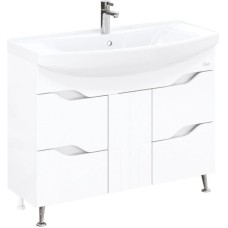 Комплект мебели белый глянец 106,5 см Onika Веронэлла 110508 + 4620008197340 + 210506