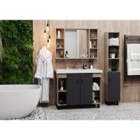 Комплект мебели дуб сонома/серый матовый 101,2 см Onika Тимбер 110010 + 4640021065204 + 210017