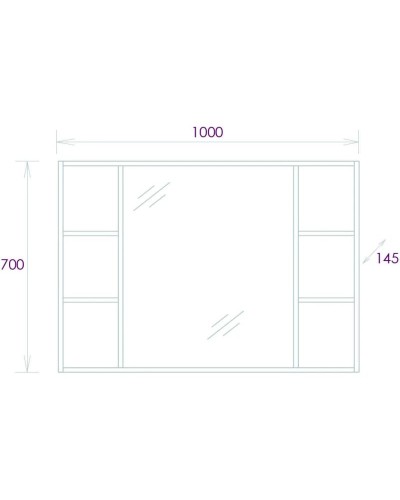 Комплект мебели дуб сонома/серый матовый 101,2 см Onika Тимбер 110010 + 4640021065204 + 210017