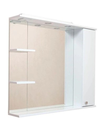 Комплект мебели белый глянец 99 см Onika Эльбрус 110008 + 1WH110255 + 210004