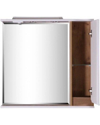 Комплект мебели белый/дуб золотой 80,5 см ASB-Mebel Марко