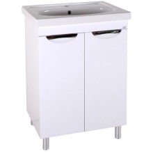 Комплект мебели белый 60,5 см ASB-Mebel Мессина квадро