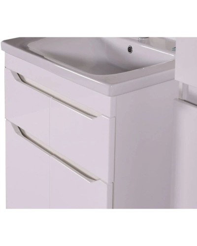 Комплект мебели белый 60,5 см ASB-Mebel Бари