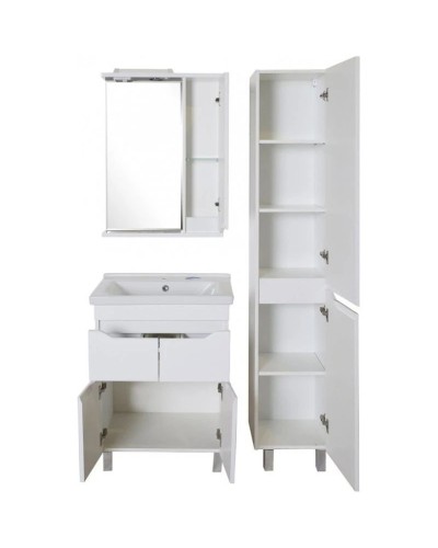 Комплект мебели белый 60,5 см ASB-Mebel Бари